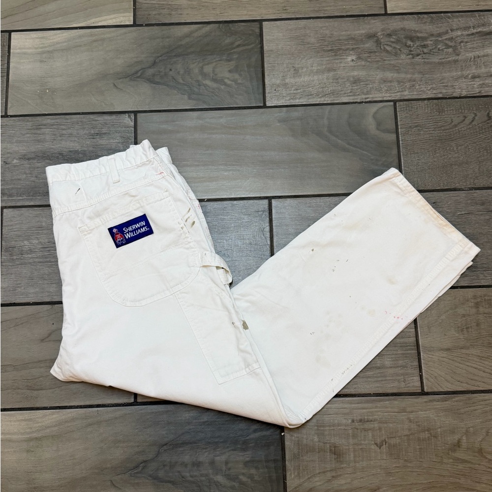 Dickies Sherwin Williams White Painter Pants